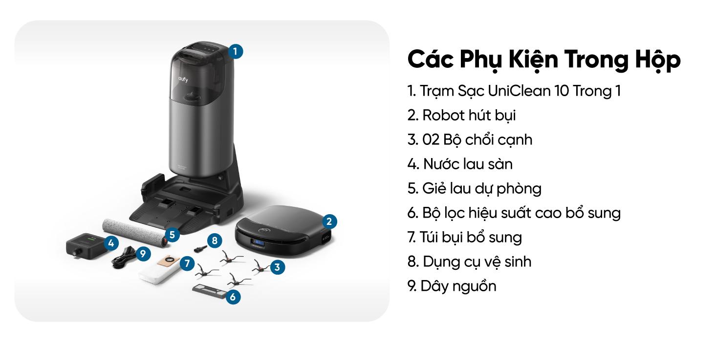 Robot hút bụi Eufy S1 Pro Omni
