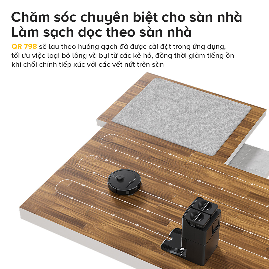 Robot hút bụi Roborock QR 798