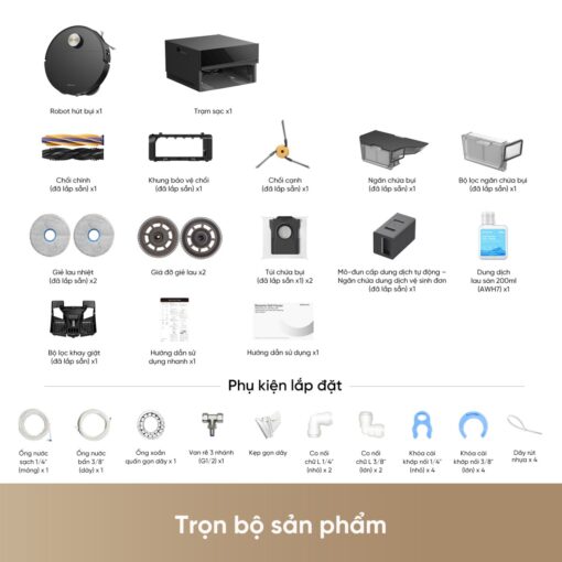 Robot hút bụi Dreame X60 Master