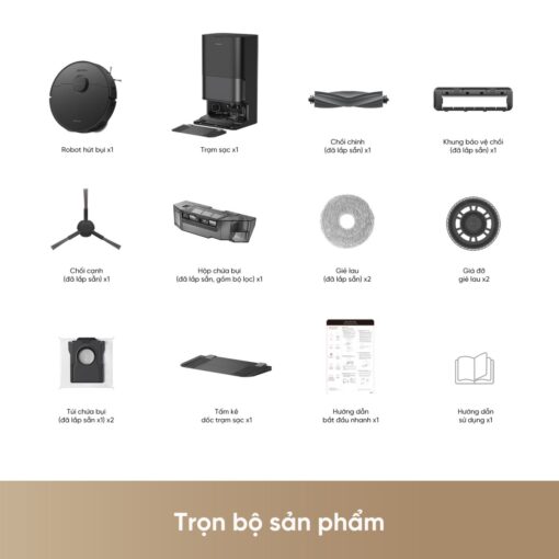 Robot hút bụi Dreame D30 Ultra