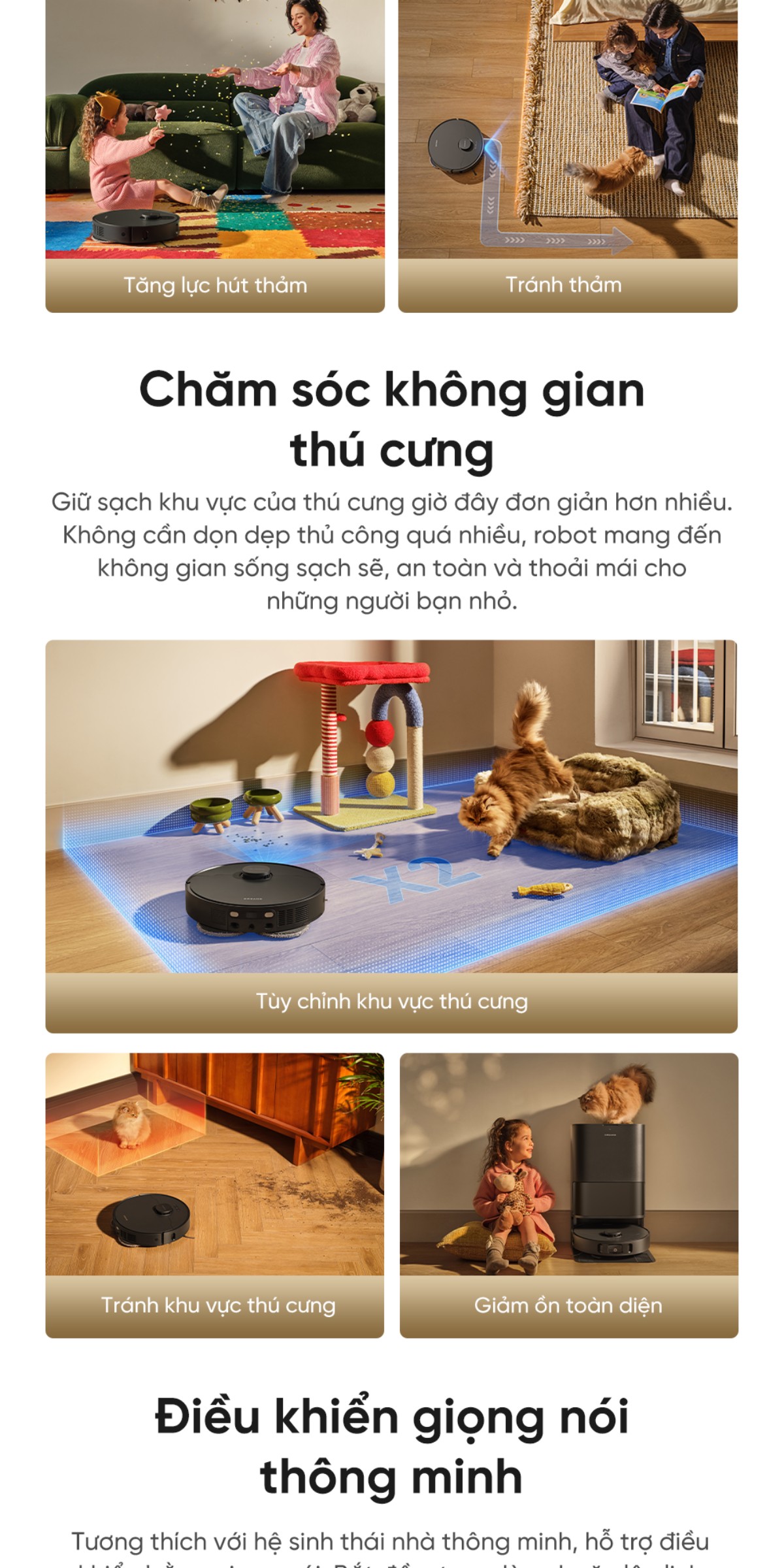 Robot hút bụi Dreame D30 Ultra CE