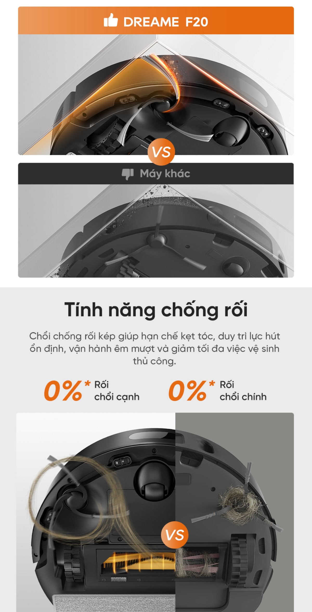 Robot hút bụi Dreame F20
