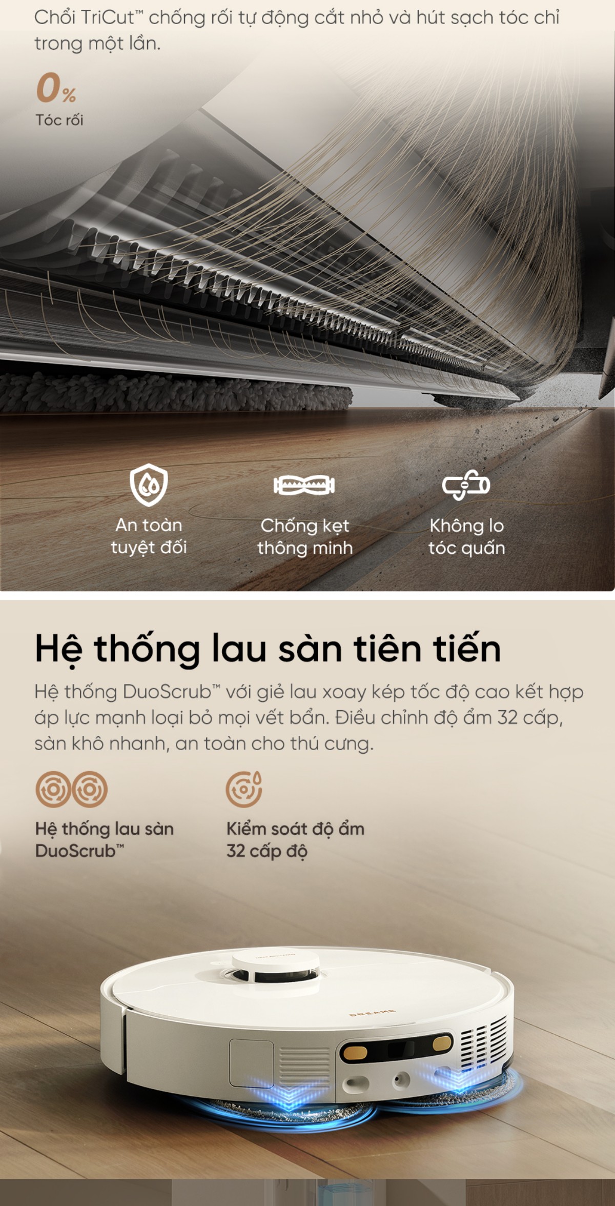 Robot hút bụi Dreame L50 Ultra CE