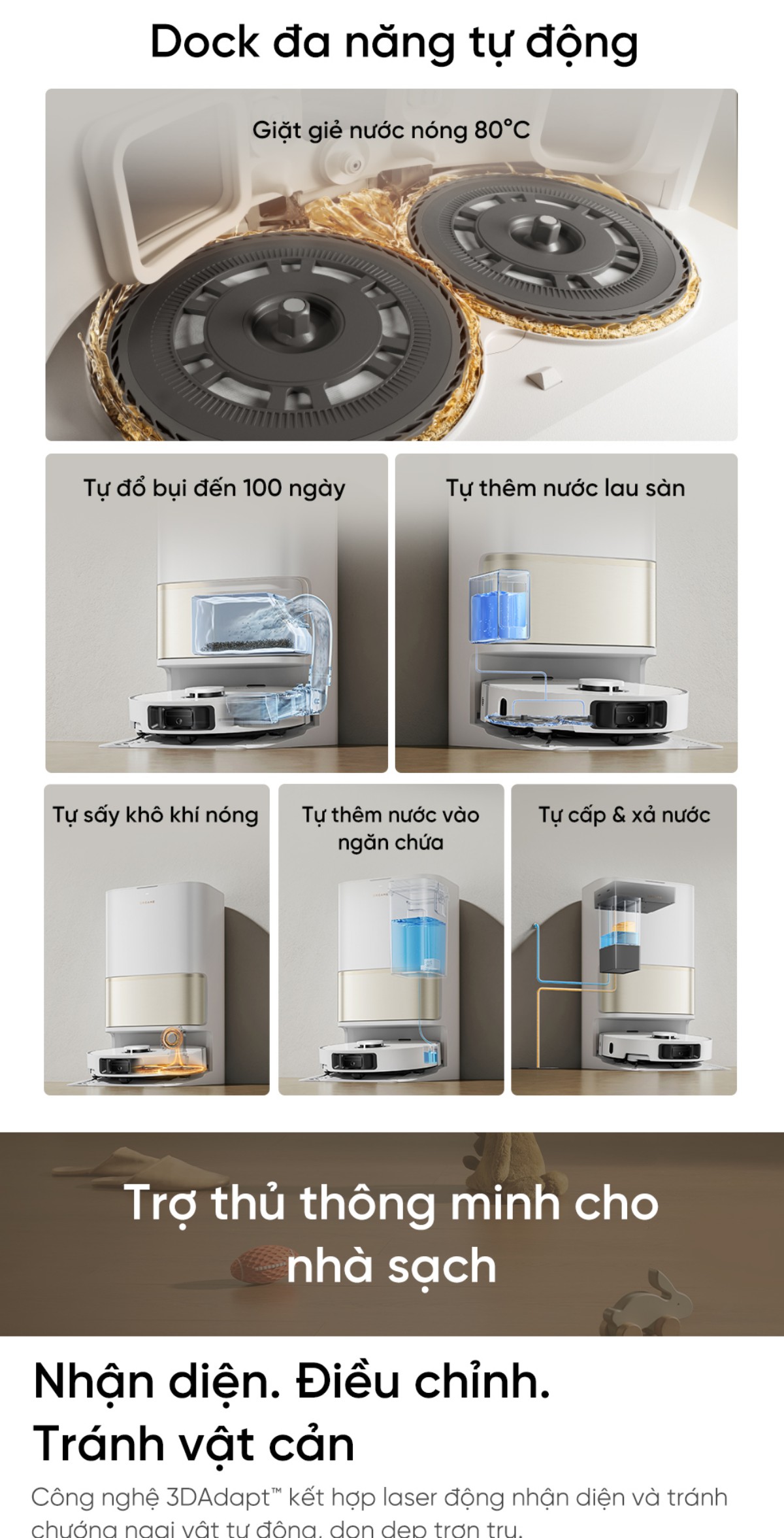 Robot hút bụi Dreame L50 Ultra CE