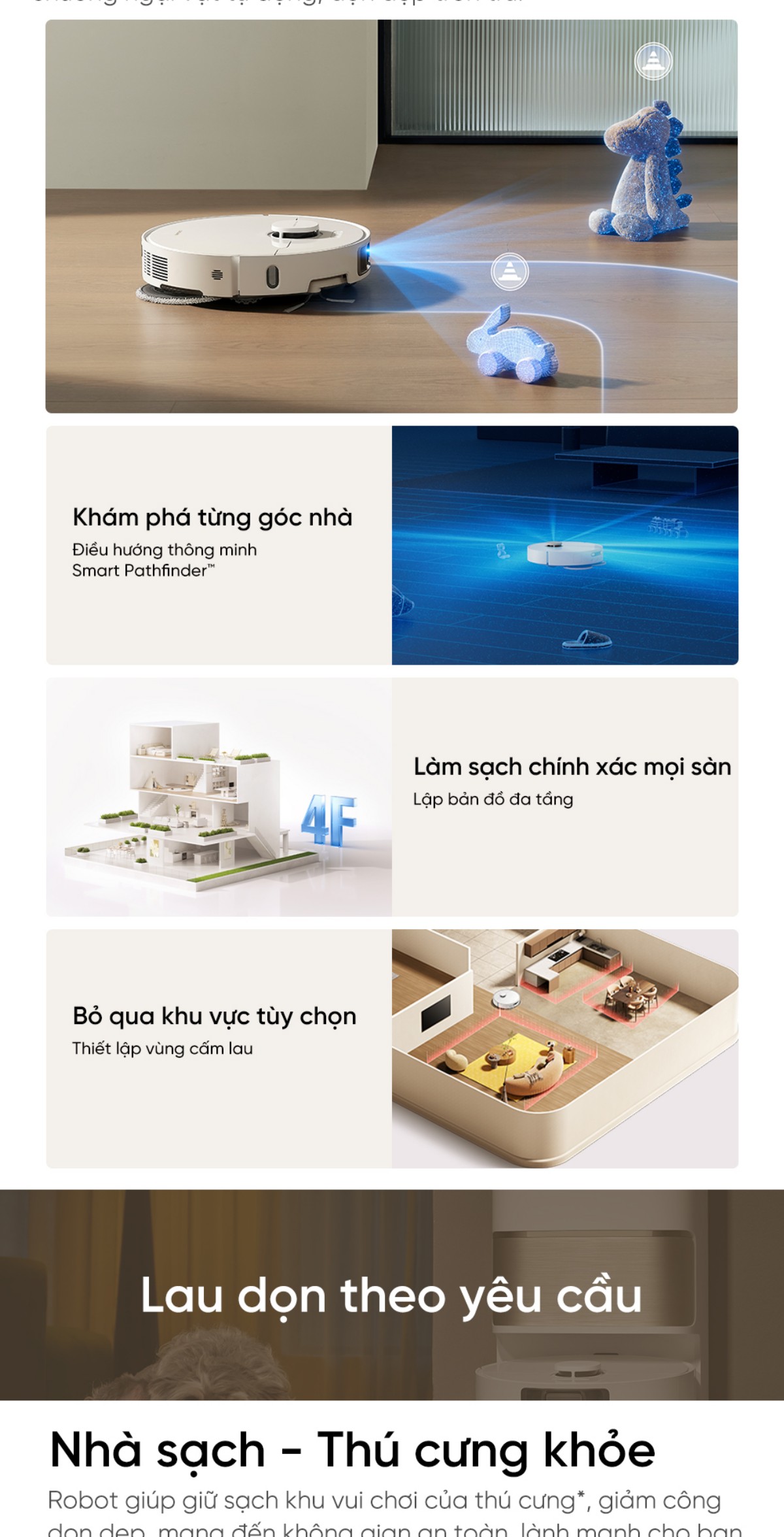 Robot hút bụi Dreame L50 Ultra CE