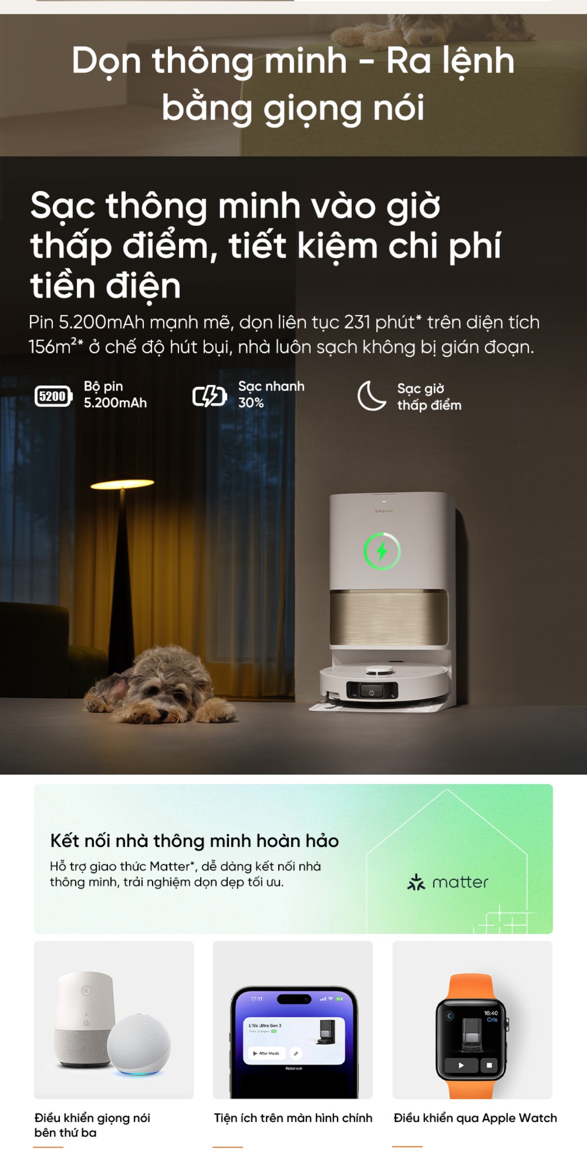 Robot hút bụi Dreame L50 Ultra CE