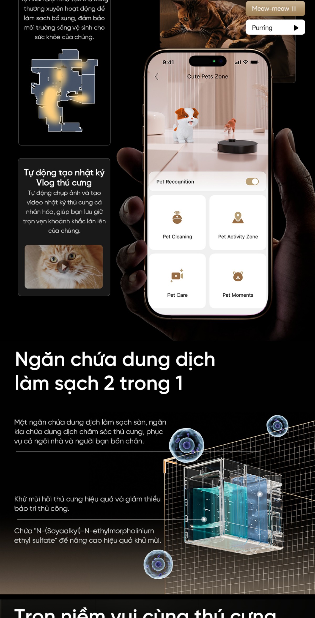 Robot hút bụi Dreame X50 Pro Ultra