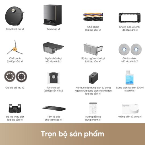 Robot hút bụi Dreame X60 Ultra