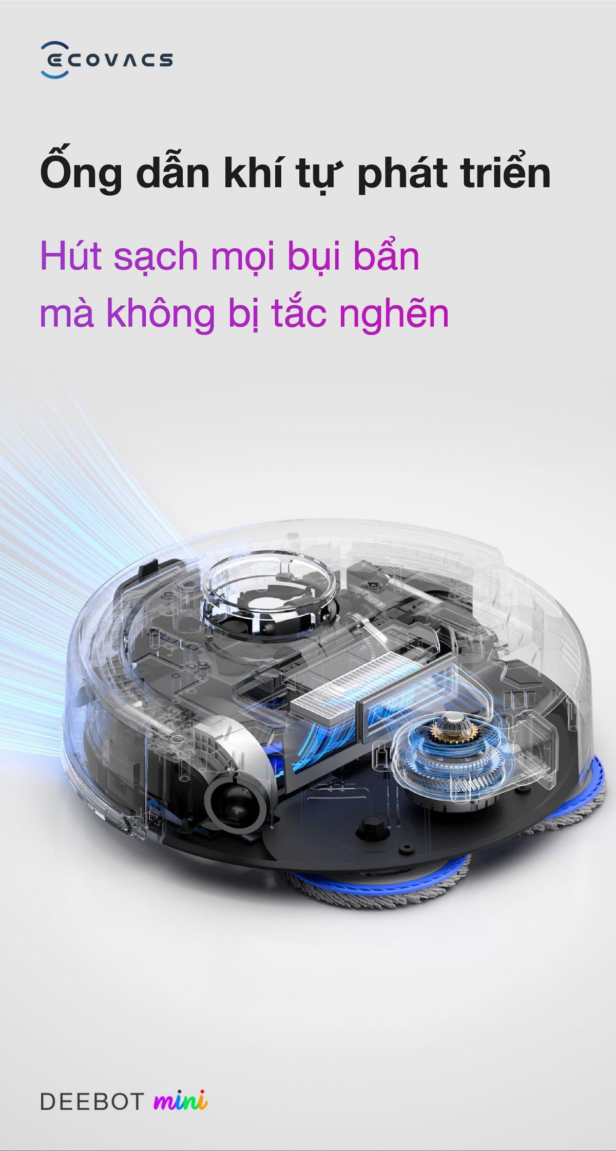 Robot hút bụi Ecovacs Mini