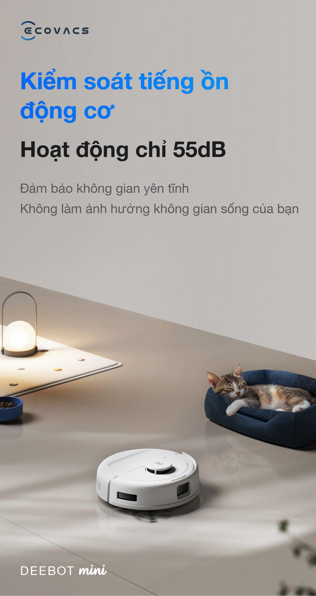 Robot hút bụi Ecovacs Mini