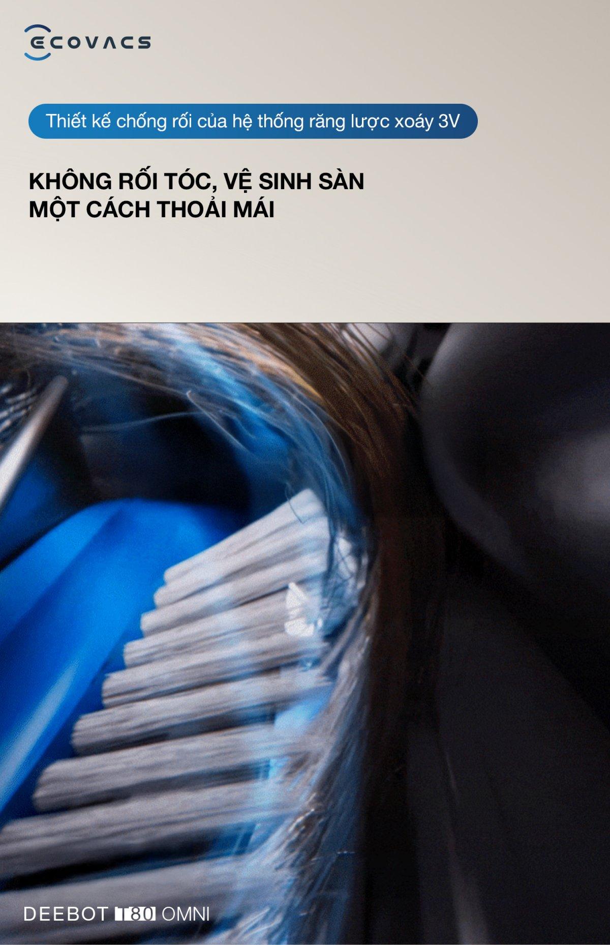 Robot hút bụi Ecovacs T80 OMNI