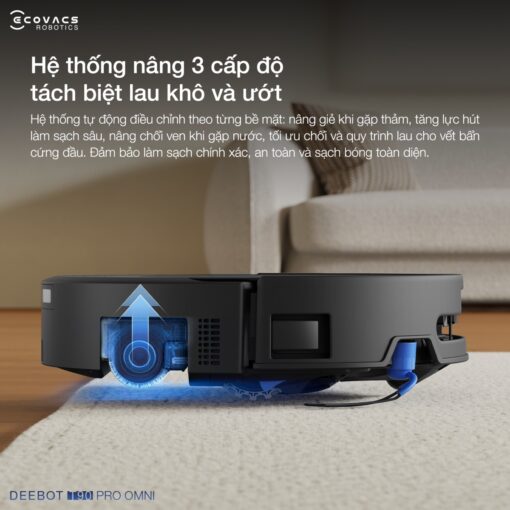 Robot hút bụi Ecovacs T90 Pro Omni