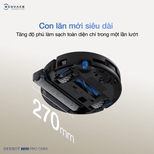 Robot hút bụi Ecovacs T90 Pro Omni