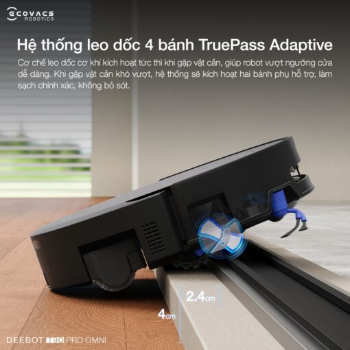 Robot hút bụi Ecovacs T90 Pro Omni
