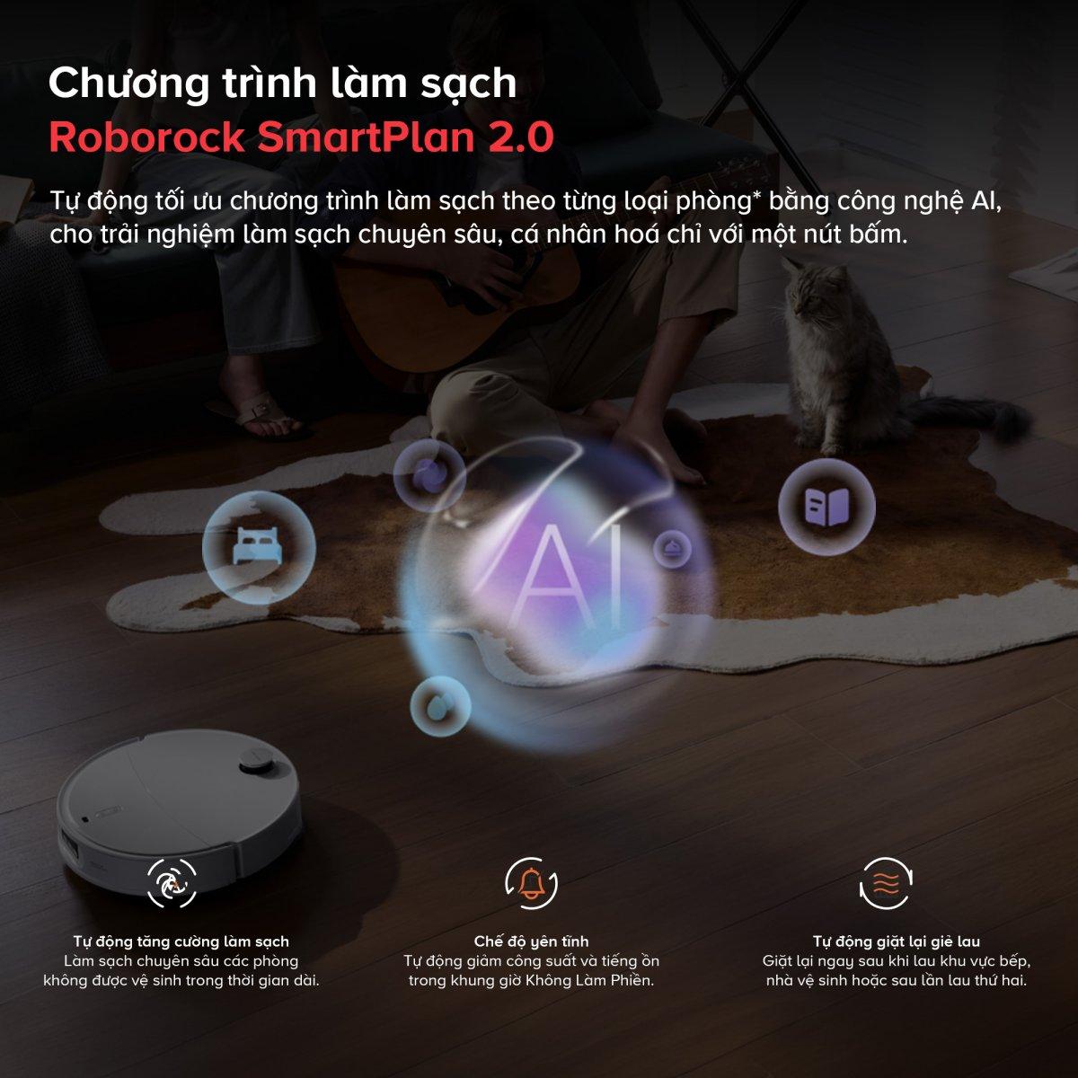 Robot hút bụi Roborock Qrevo EdgeT