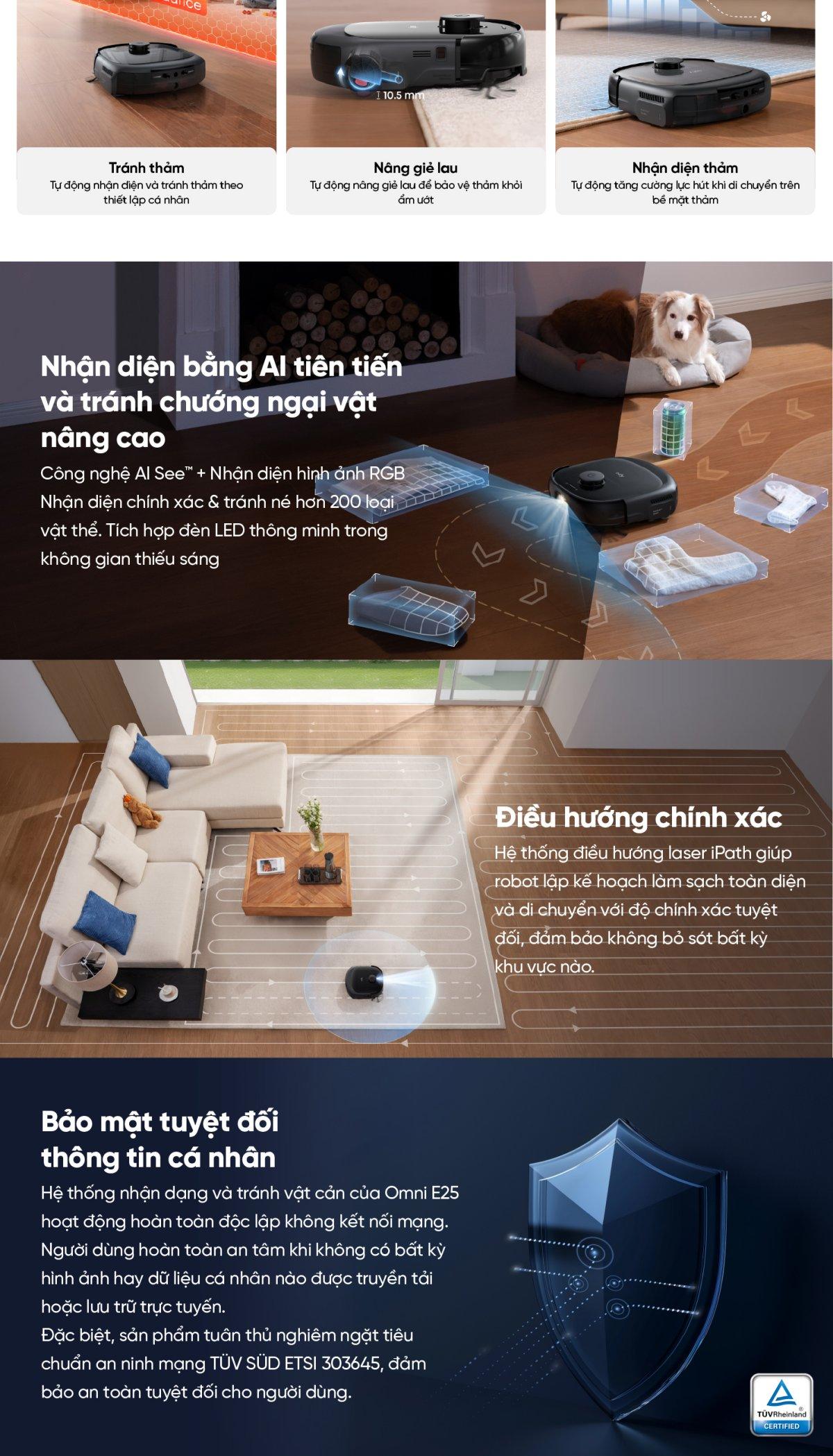 Robot hút bụi Eufy E25