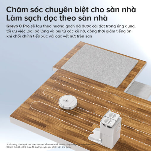 Robot hút bụi Roborock Qrevo C Pro