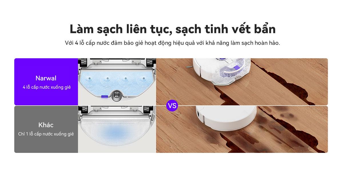 Robot hút bụi Narwal Freo X Plus