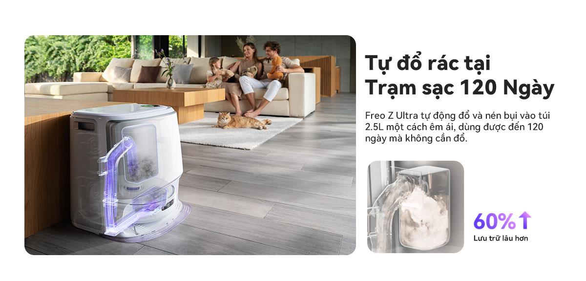 Robot hút bụi Narwal Freo Z Ultra