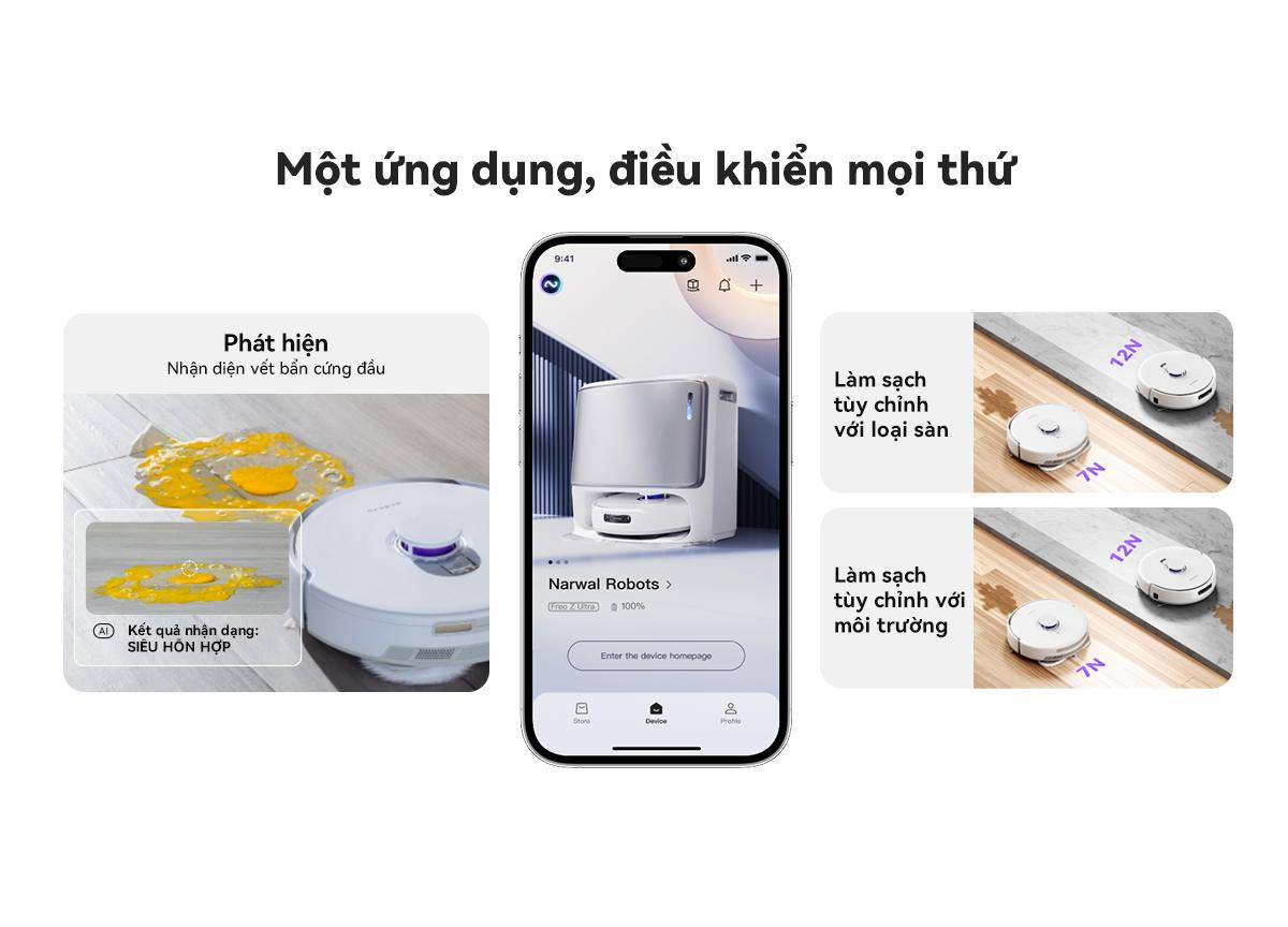 Robot hút bụi Narwal Freo Z Ultra