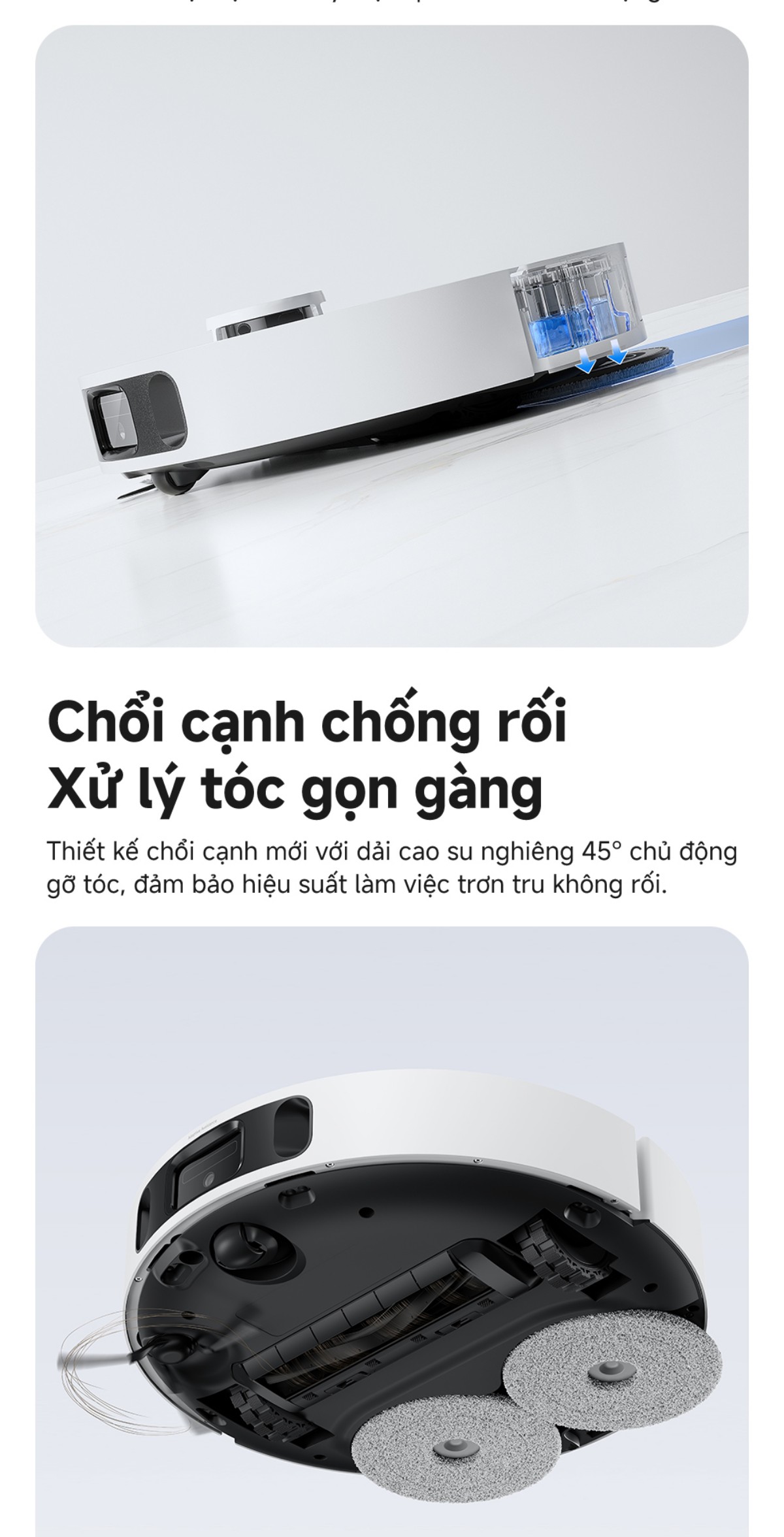 Robot hút bụi Mova E40 Ultra