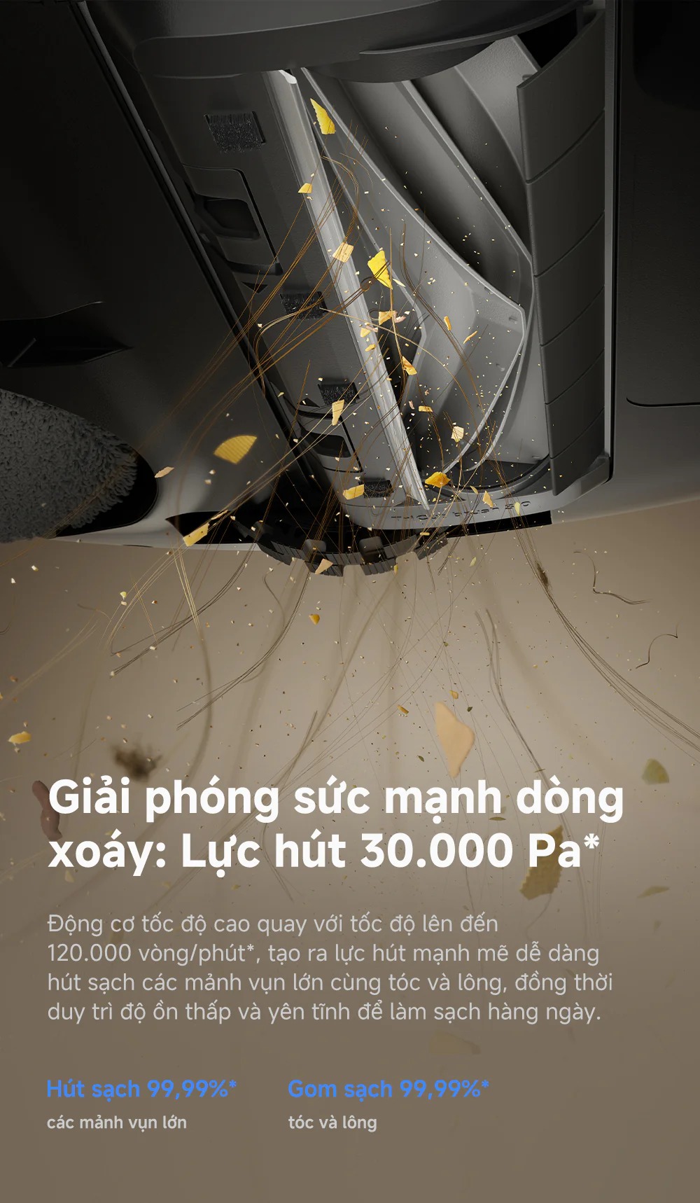 Robot hút bụi Mova P70 Pro Ultra