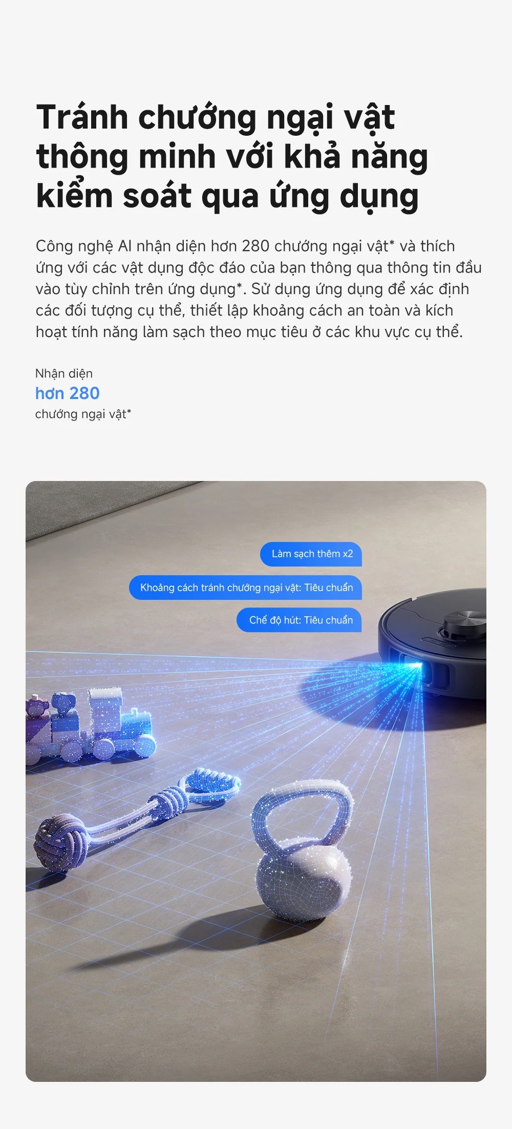 Robot hút bụi Mova P70 Pro Ultra