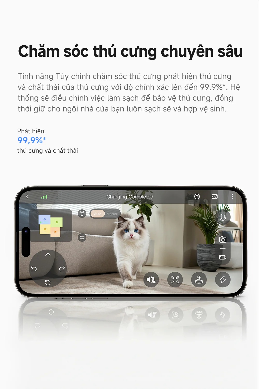 Robot hút bụi Mova P70 Pro Ultra