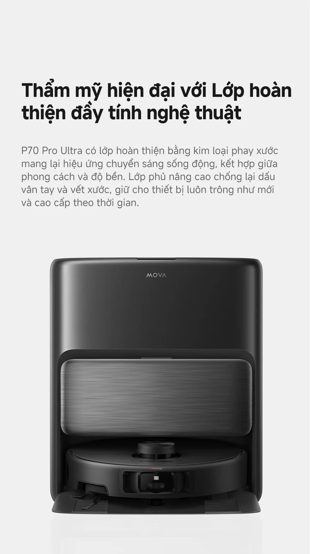 Robot hút bụi Mova P70 Pro Ultra
