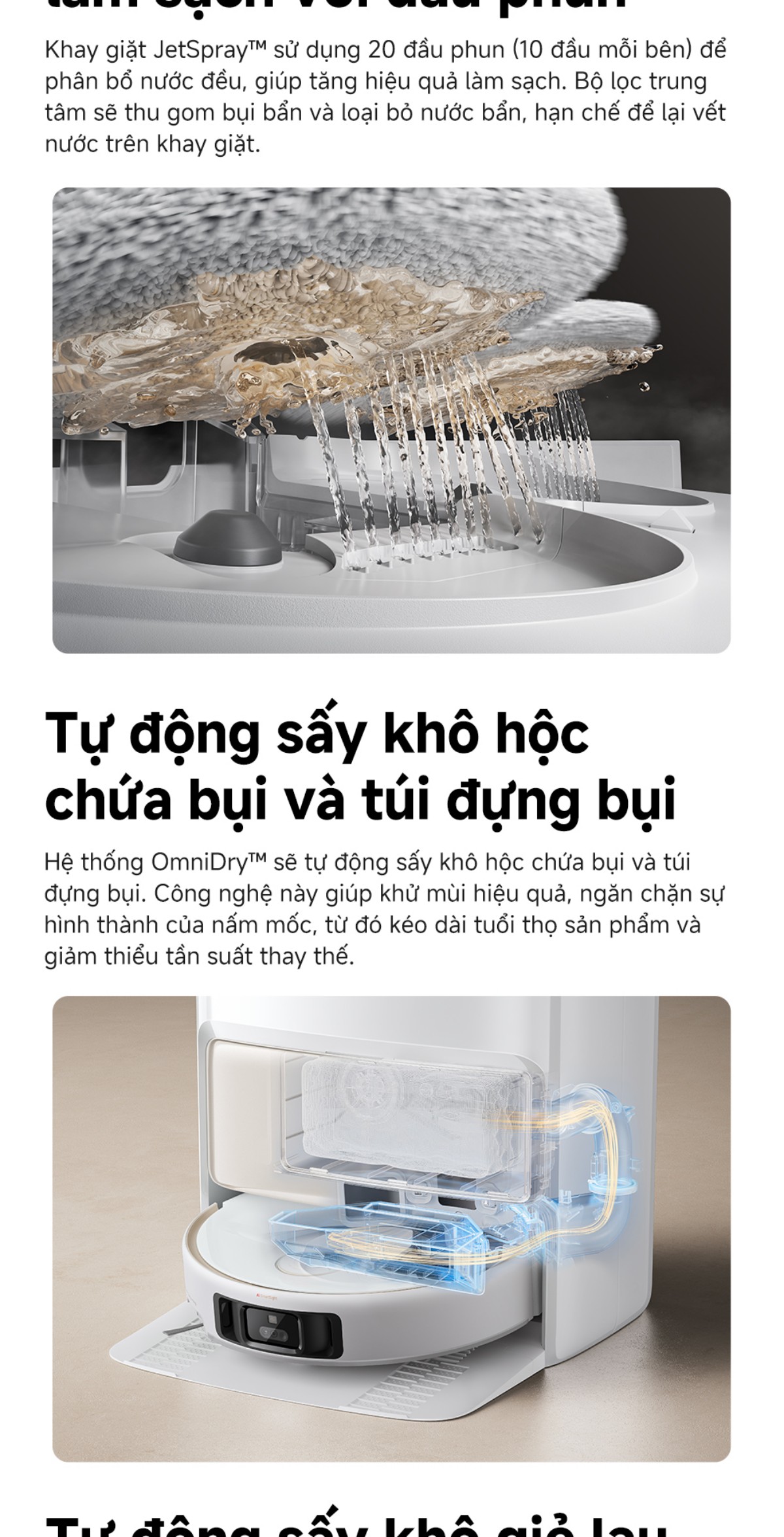 Robot hút bụi Mova V50 Ultra