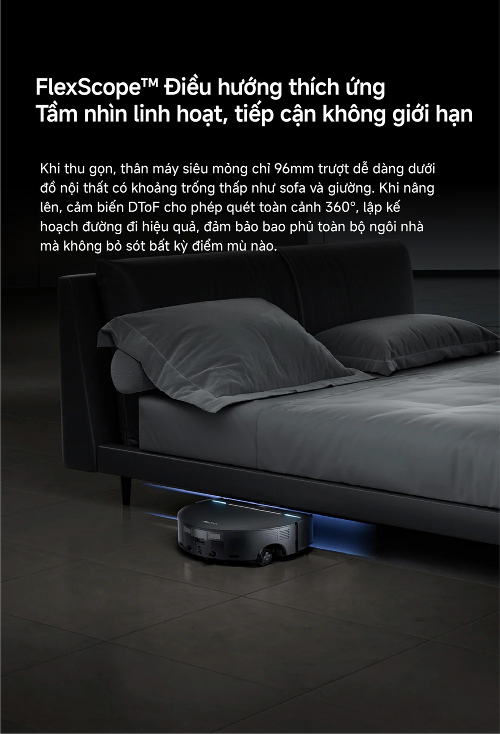 Robot hút bụi Mova Z70 Ultra Roller