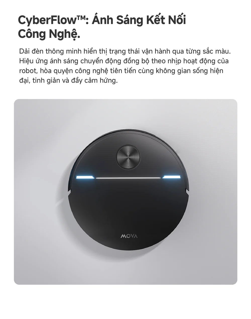 Robot hút bụi Mova Z70 Ultra Roller