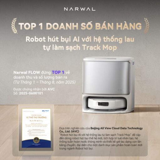 Robot hút bụi Narwal Flow