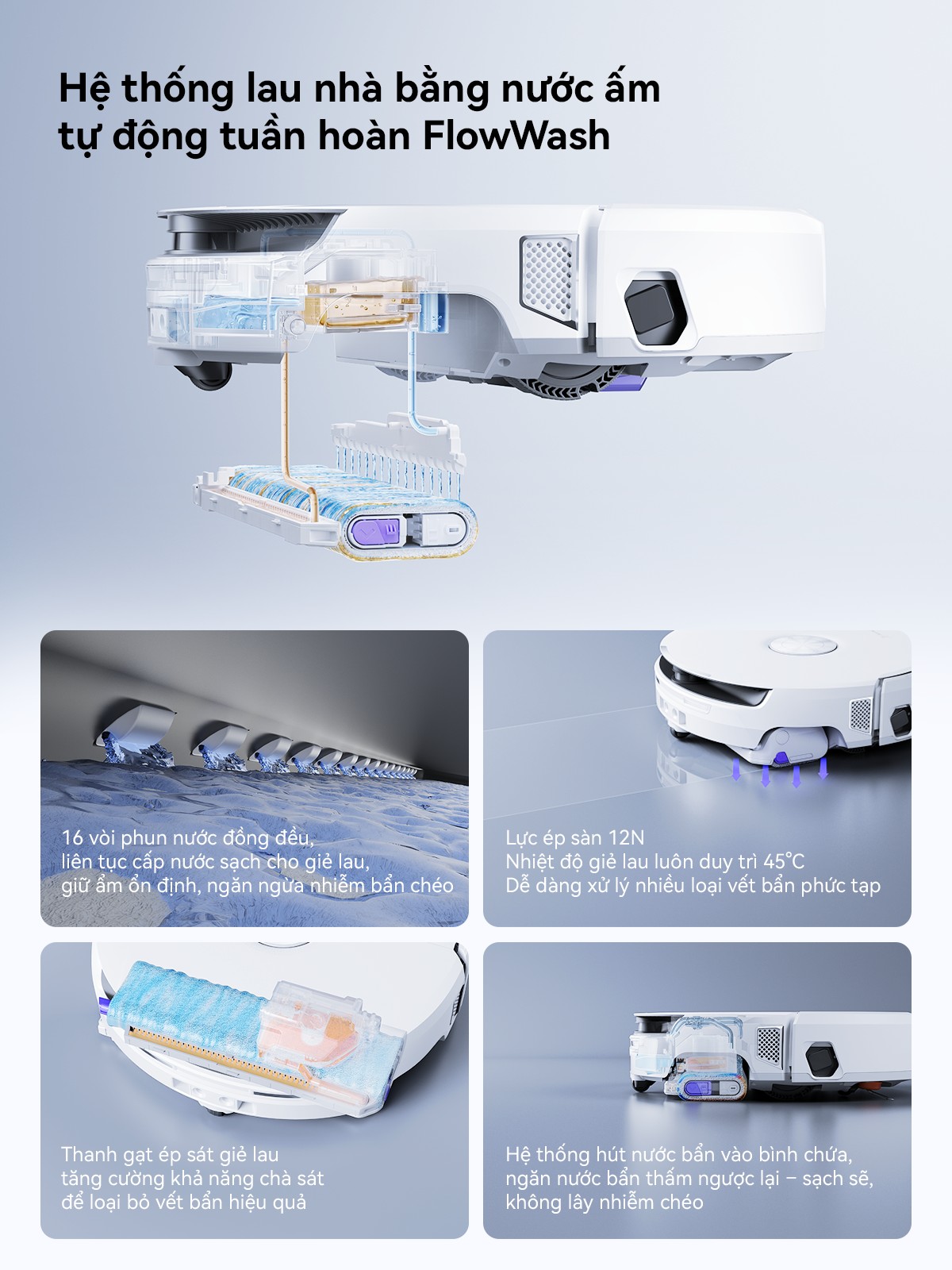 Robot hút bụi Narwal Flow