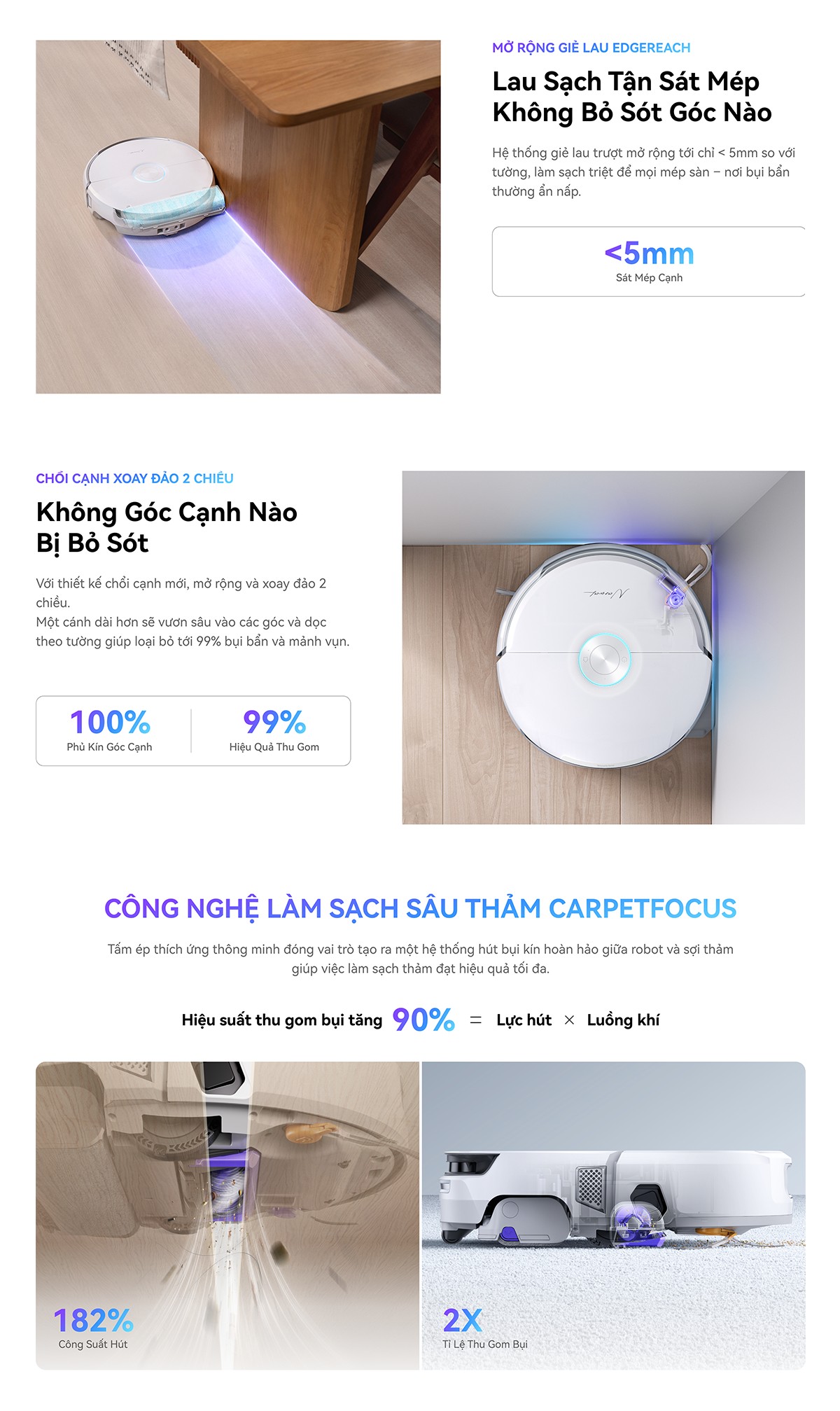 Robot hút bụi Narwal Flow
