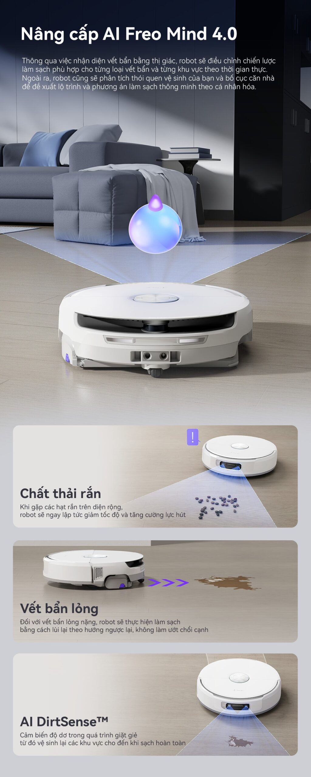 Robot hút bụi Narwal Flow