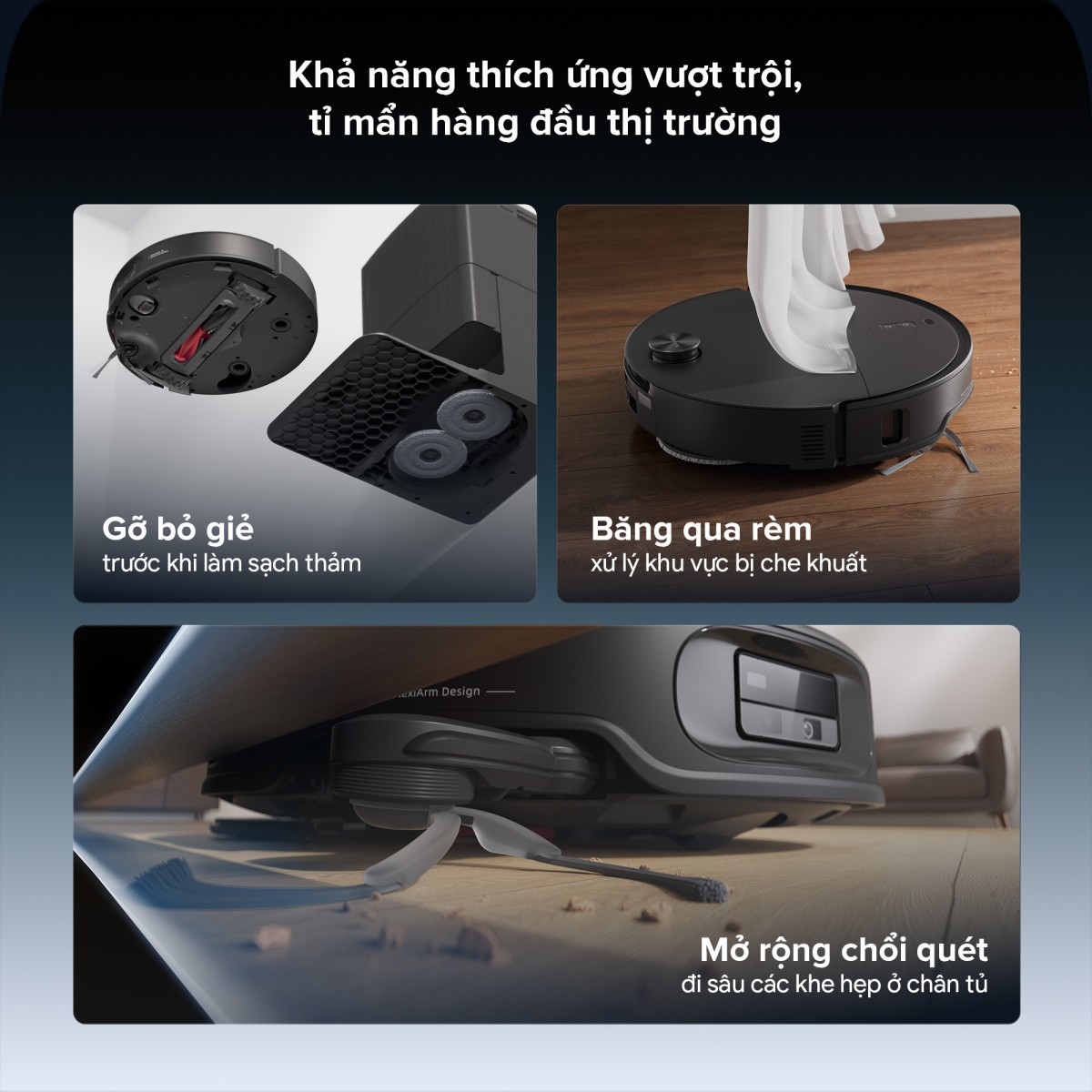 Robot hút bụi Roborock Qrevo Edge 2