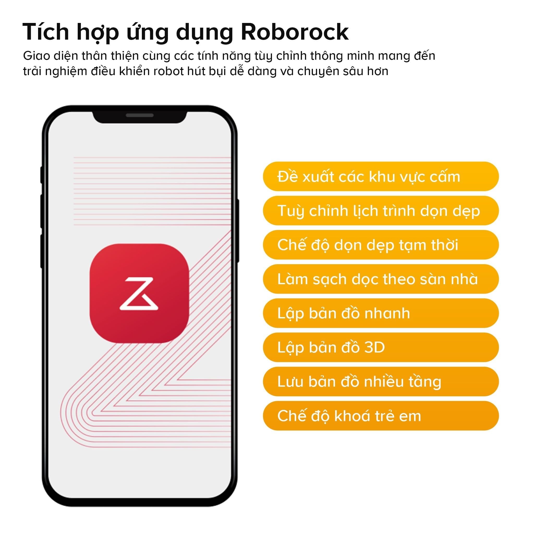 Robot hút bụi Roborock Qrevo S Pro