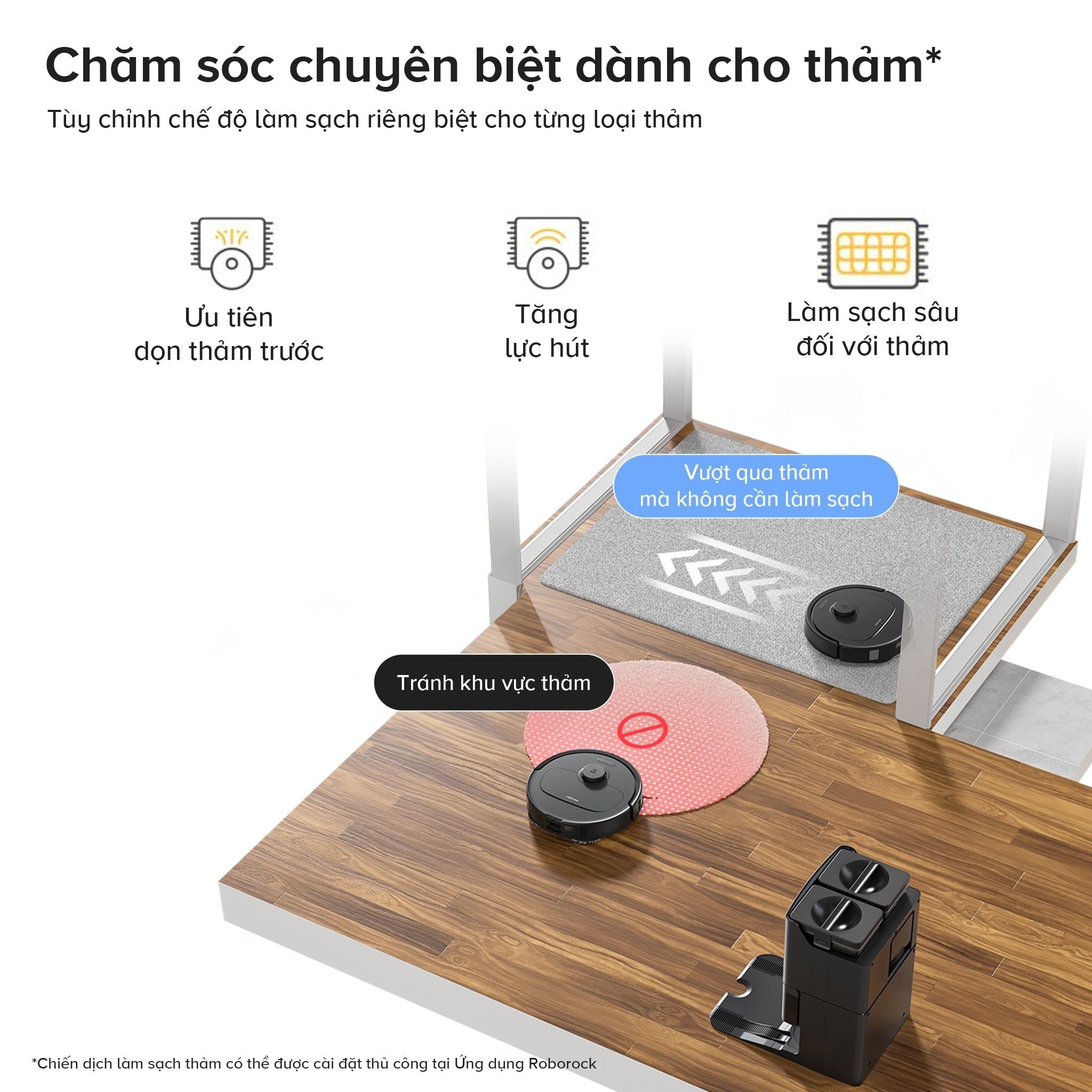 Robot hút bụi Roborock Qrevo S Pro