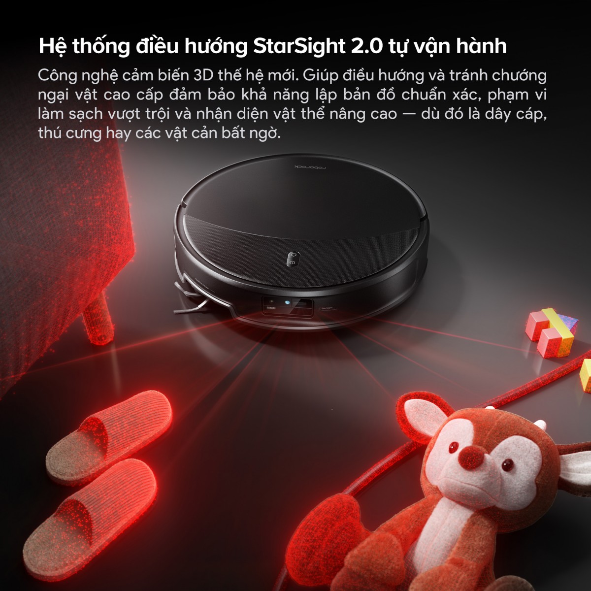Robot hút bụi Roborock Saros 20