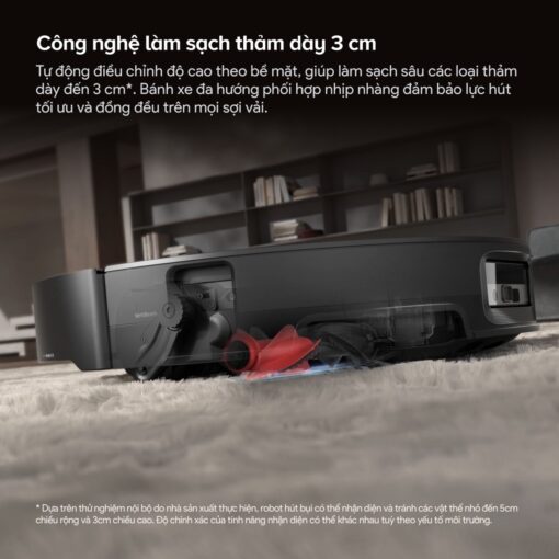 Robot hút bụi Roborock Saros 20 Sonic