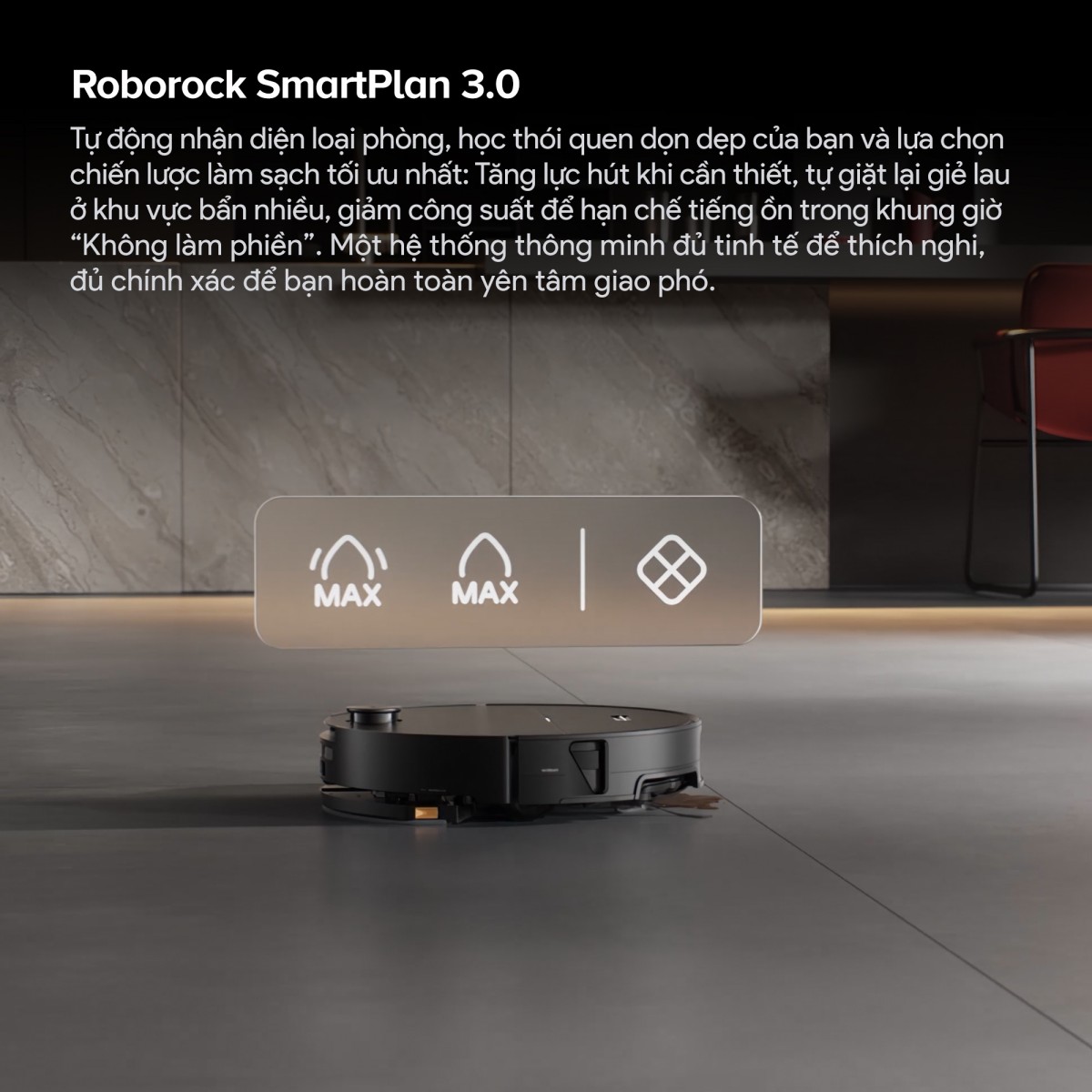 Robot hút bụi Roborock Saros 20 Sonic