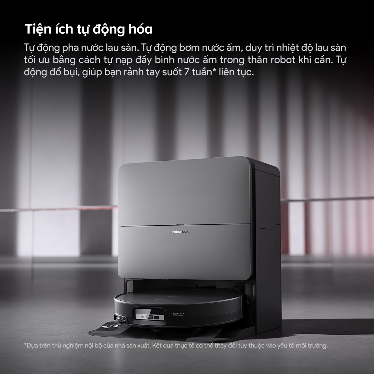 Robot hút bụi Roborock Saros 20 Sonic