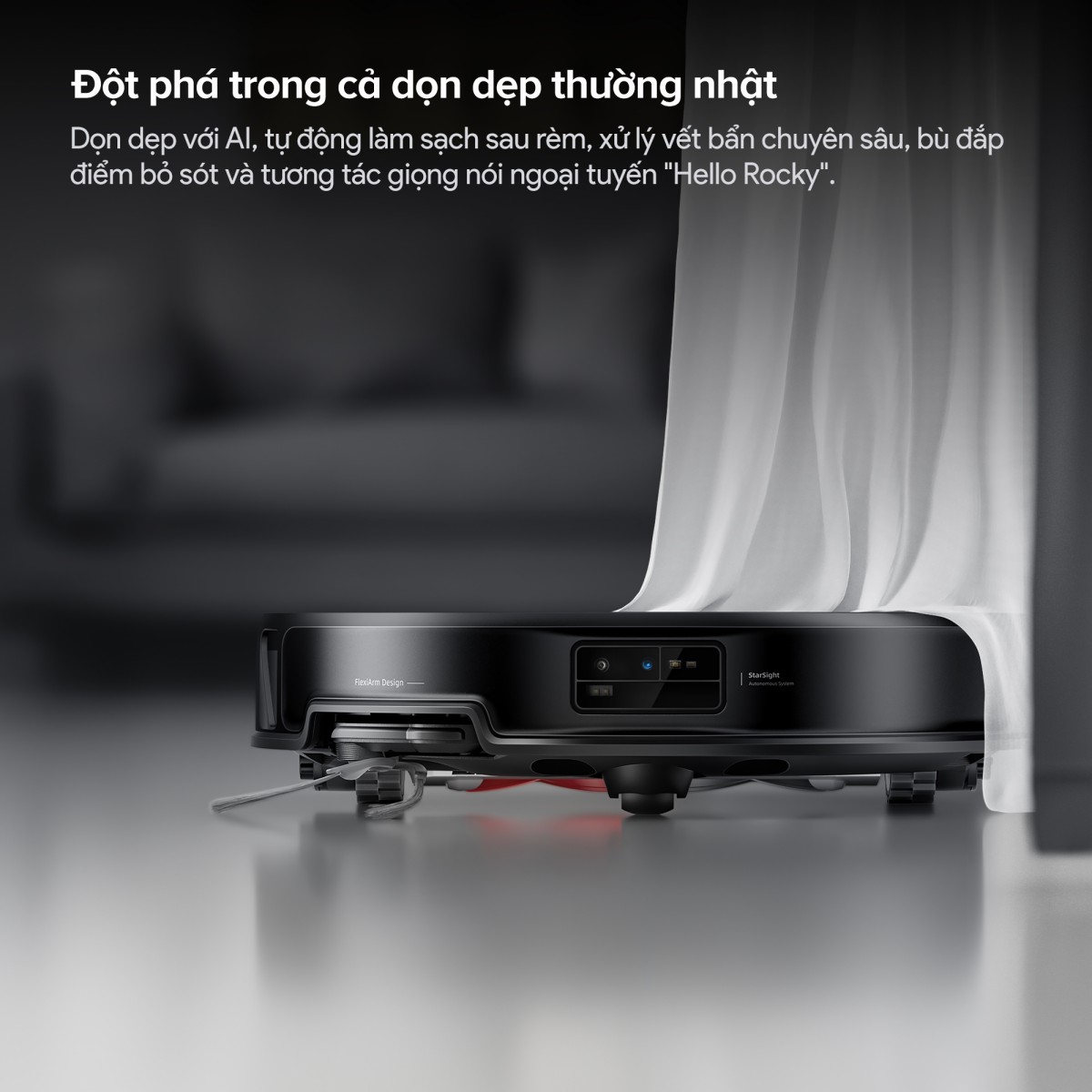 Robot hút bụi Roborock Saros 20 Sonic
