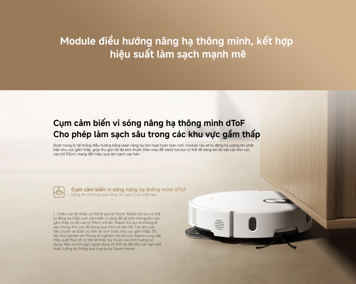 Robot hút bụi Xiaomi Robot Vacuum 5