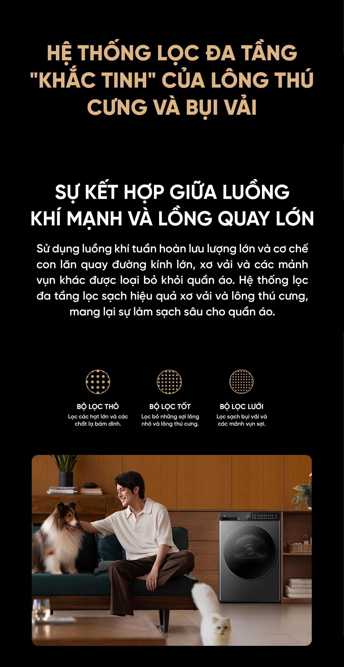 Máy sấy quần áo Xiaomi Mijia H100MJ103 2025 sấy 10kg Sấy Bơm Nhiệt
