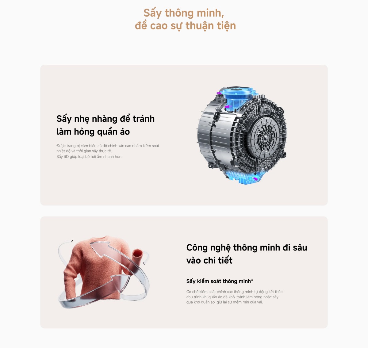 Máy giặt Xiaomi Mijia Front Load Washer Dryer giặt 10,5kg sấy 7kg