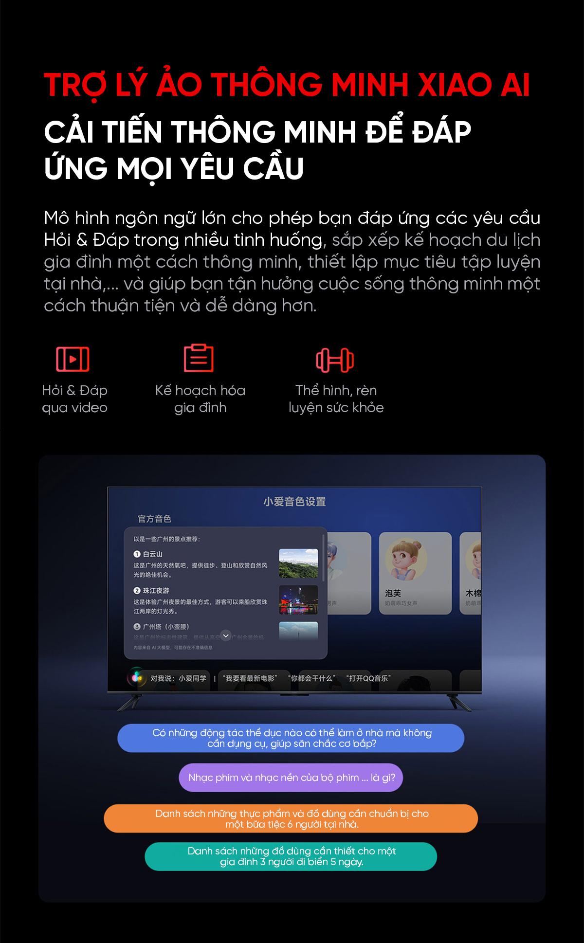 Tivi Xiaomi Redmi Max 85 Inch 2025