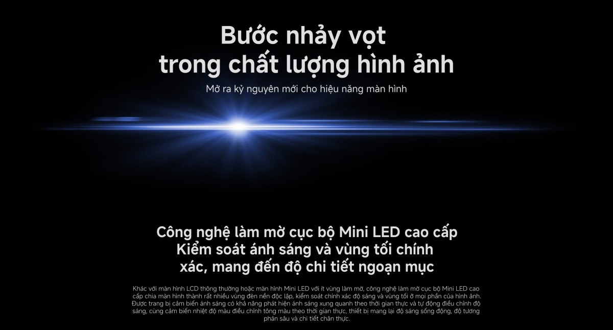 Xiaomi Smart Display S Mini LED 85 2026 | 85 Inch – QD-Mini LED – 4K/144Hz – 3GB/32GB