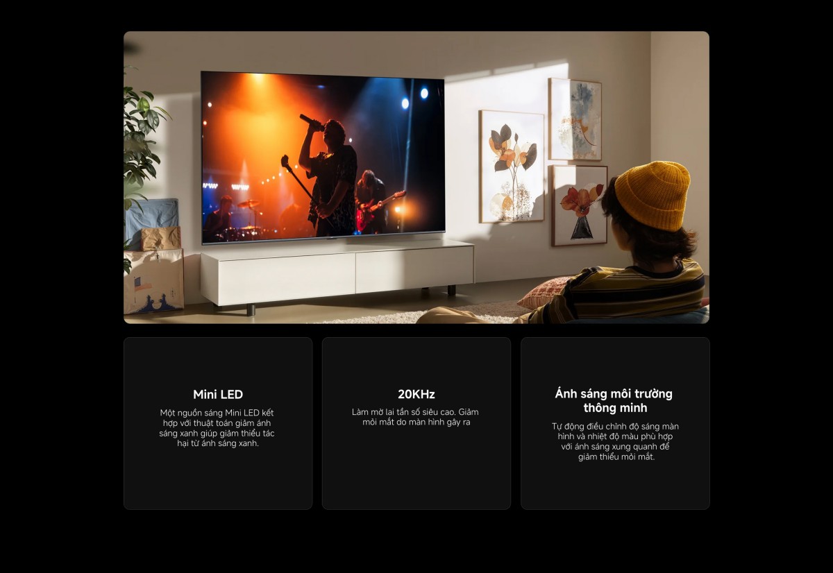 Xiaomi Smart Display S Mini LED 85 2026 | 85 Inch – QD-Mini LED – 4K/144Hz – 3GB/32GB